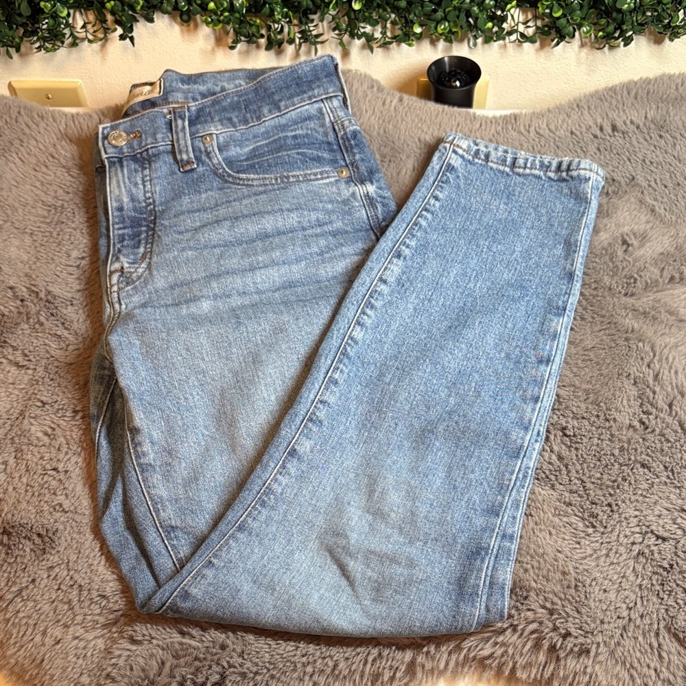 Madewell Light Blue Skinny Jeans